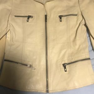 Italian leather jacket by RUFFO